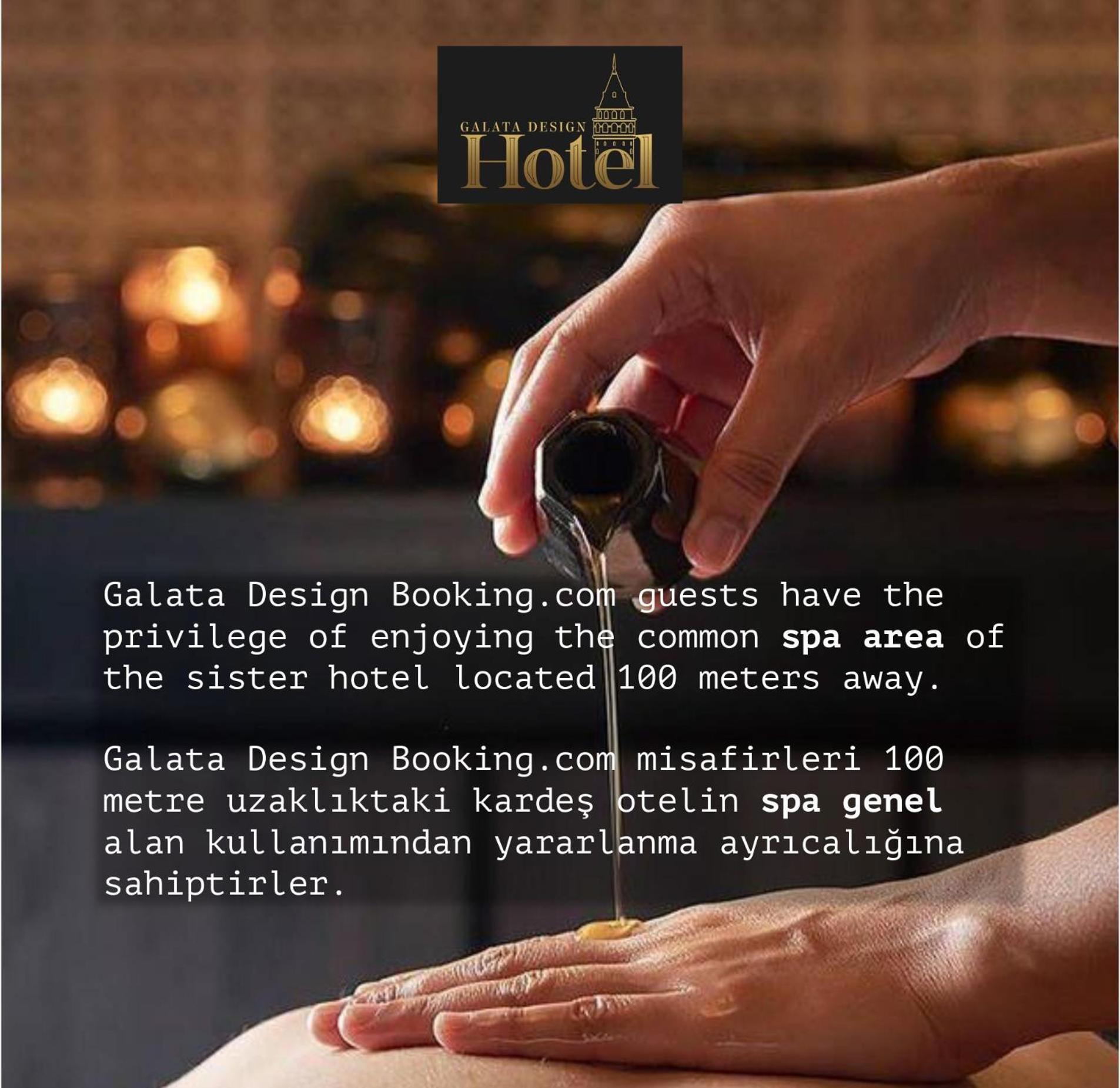 Galata Design Hotel Istanbul Eksteriør billede